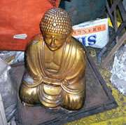 Golden Buddha allegedly found by Rogelio Roxas