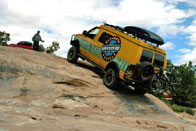 picture of the interior of a sportsmobile Ultimate Adventure vehicle