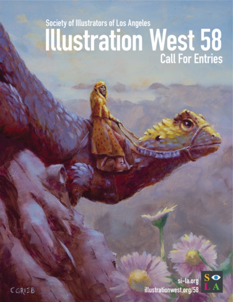 Illustration West 58 Opening Night at LAAFA Gallery