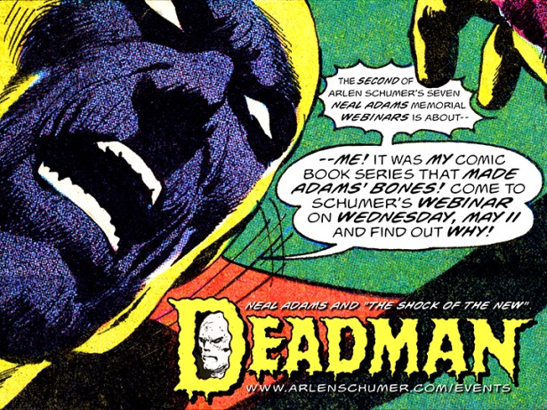Neal Adams Memorial Webinar Series #2 of 7: DEADMAN