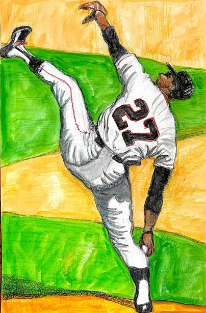 Kimberley Wiseman in National Pastime Gallery Show