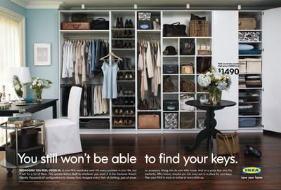 Stacey Brandford shoots new IKEA campaign