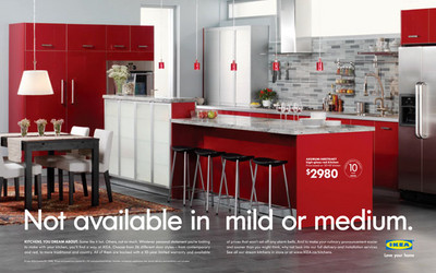 Stacey Brandford shoots new IKEA campaign