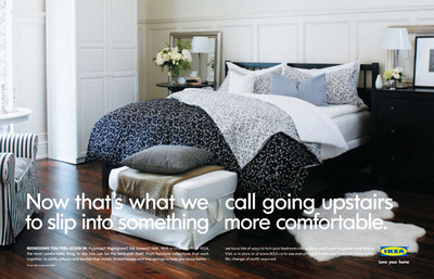 Stacey Brandford shoots new IKEA campaign