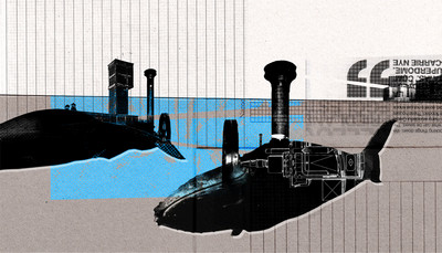 Skizzomat is part of the Whaleless exhibit at the Strychinin