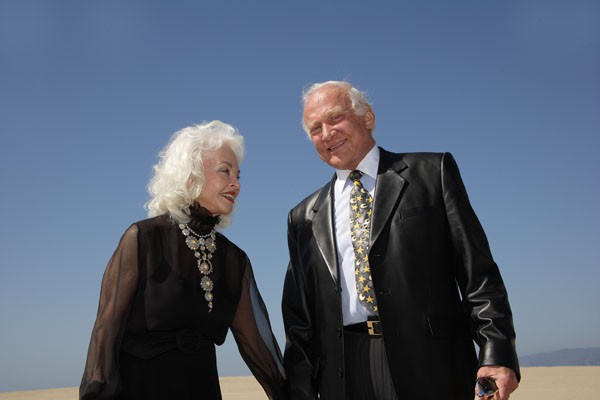 Tom Atwood Photographs Buzz Aldrin and Hilary Swank