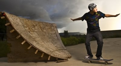 Brendan Moore Shoots for the Sky!