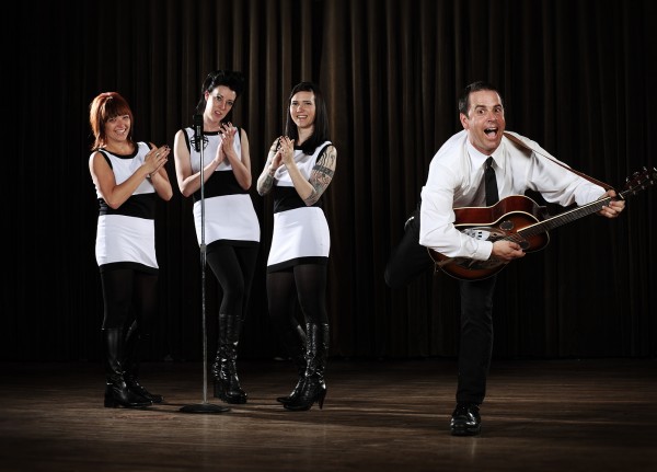 Matthew D'Annunzio photographs Portland based band The Burbonettes