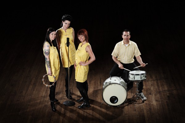 Matthew D'Annunzio photographs Portland based band The Burbonettes