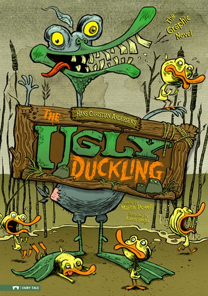 Aaron Blecha Illustrates The Ugly Duckling Graphic Novel!