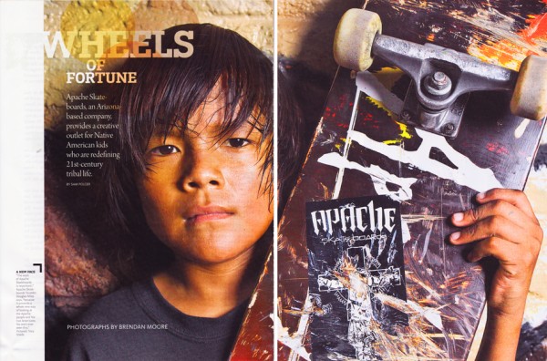 Brendan Moore Photographs Apache Skateboarders for My Midwest Magazine