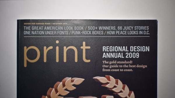 Andrio Abero in print's Regional Design Annual
