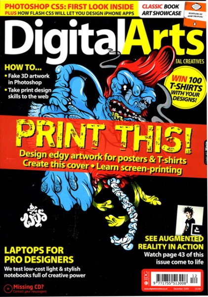 Aaron Blecha is a Showcase Artist in Digital Arts Magazine