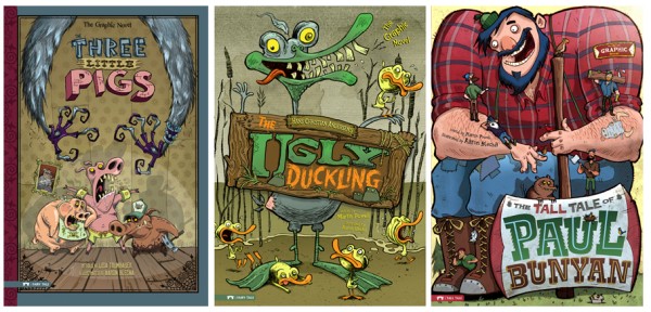 Aaron Blecha Illustrates The Tall Tales of Paul Bunyan Graphic Novel!