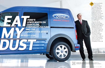 Robert Houser's CFO Cover Photograph