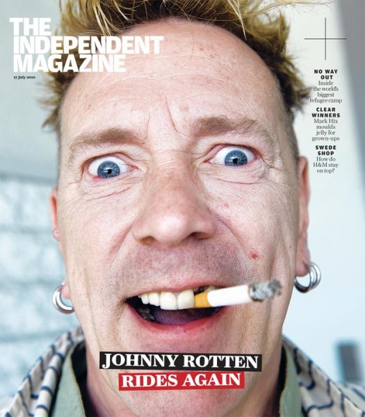 Robert Yager shoots Legendary Punk Rocker Johnny Rotten