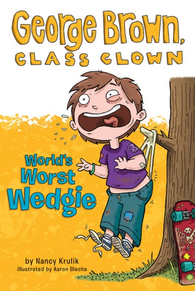 Aaron Blecha illustrates World's Worst Wedgie!