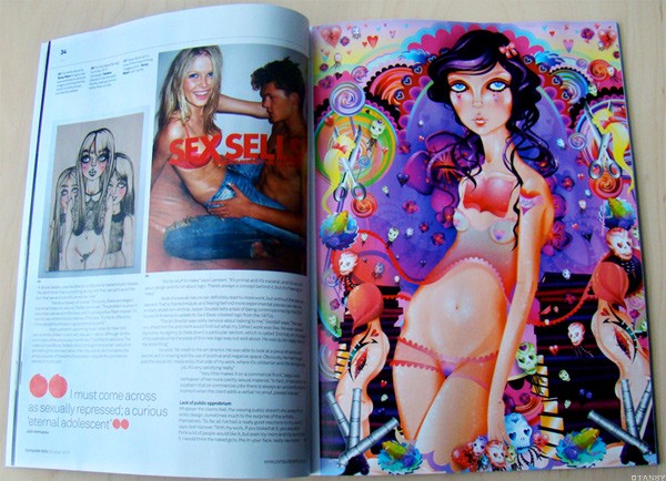 Tansy Myer in Computer Arts Issue 180 "Sex & Design"