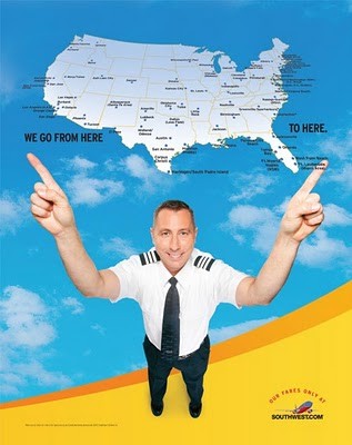 Colby Lysne Shoots for Southwest Airlines