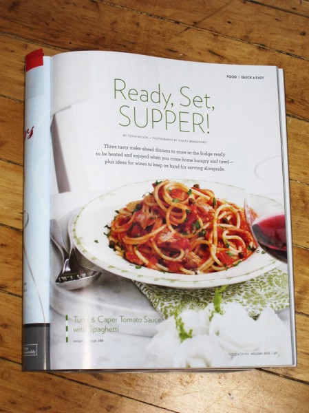 Stacey Brandford Shoots for Food & Drink Magazine
