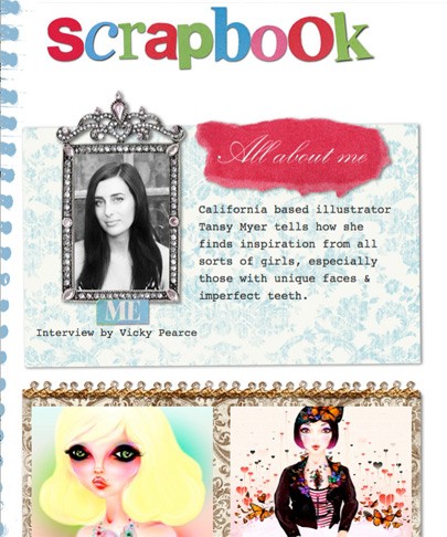 Illustration Ltd Interview w/ Tansy Myer