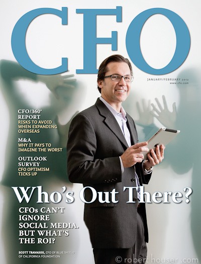Robert Houser Photographs CFO cover story