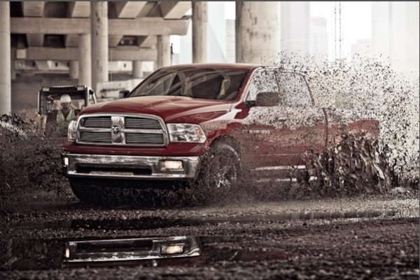 Andy Mahr shoots for RAM Trucks