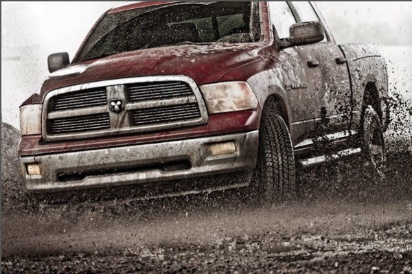 Andy Mahr shoots for RAM Trucks