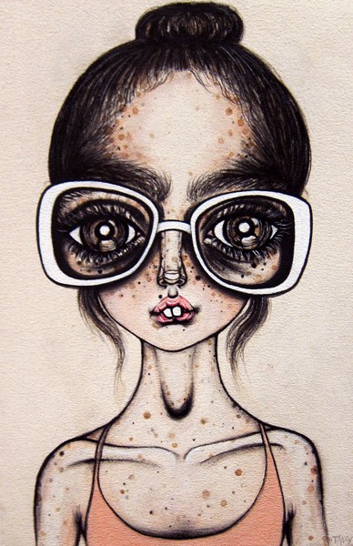Tansy Myer's "Ballerina Nerd" featured on CURVY