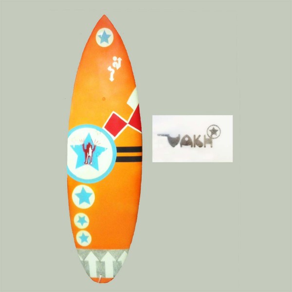 Steven Dana: Surfboard and Logo design