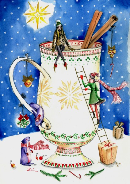 Alice R's 2012 Christmas Illustrations
