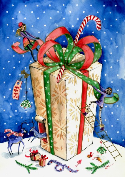 Alice R's 2012 Christmas Illustrations