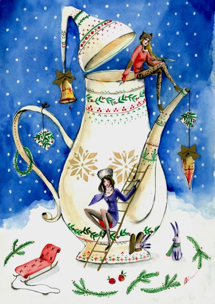 Alice R's 2012 Christmas Illustrations