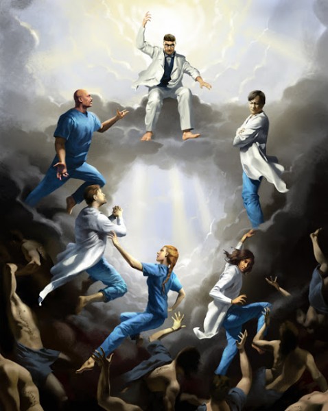 Chase Stone's Illustration for TNT Series
