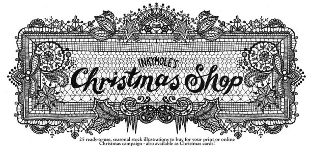 Sarah J Coleman's Christmas shop is now open, hurrah!