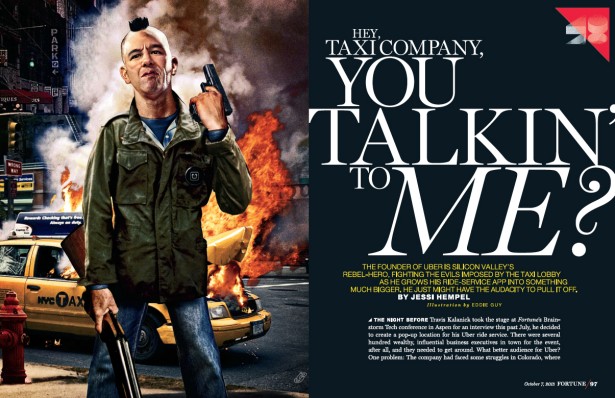 Eddie Guy Recreates "Taxi Driver"