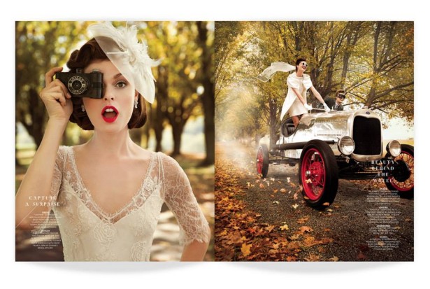 Dean Alexander's Road Trip for Bride & Groom Magazine