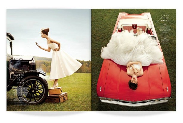 Dean Alexander's Road Trip for Bride & Groom Magazine