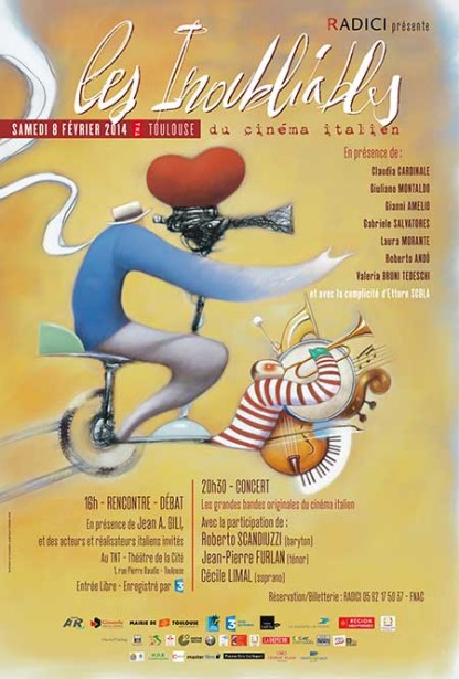 Umberto Grati's Poster for "Les Inoubliables"