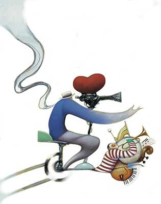 Umberto Grati's Poster for "Les Inoubliables"