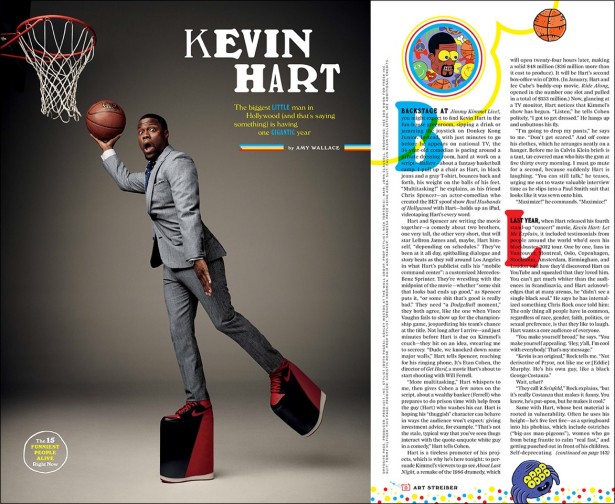 Art Streiber Photographs for New Issue of GQ