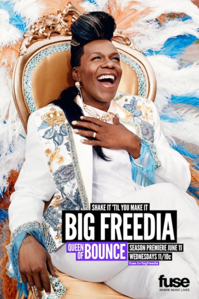 Art Streiber shoots Key Art for “Queen of Bounce,”