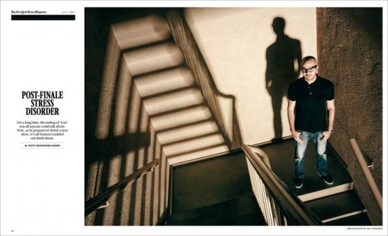 Art Streiber Photographs "The Leftovers" Co-Creator Damen Lindelof