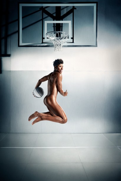 Art Streiber Photographs Pro Basketball Player Angel McCoughtry for ESPN