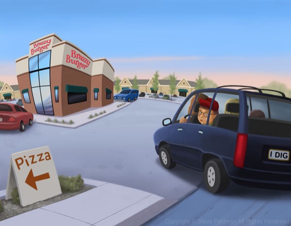 Steve Feldman Illustrates the Adventures of Archaeological Doug