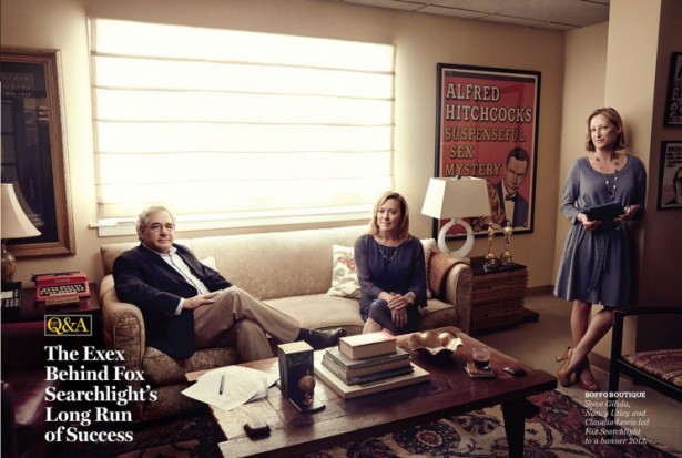 Art Streiber photographs 20th Century Fox chairman Jim Gianopulos and the studio’s top execs for Variety