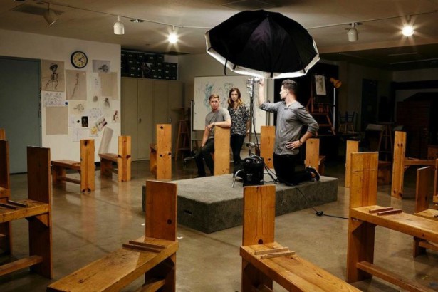 Art Streiber's Disney Animation Studios cover shoot for WIRED