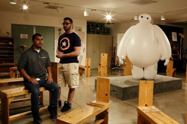 Art Streiber's Disney Animation Studios cover shoot for WIRED