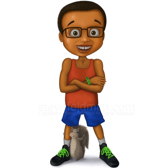 Steve Feldman Illustrates Danny