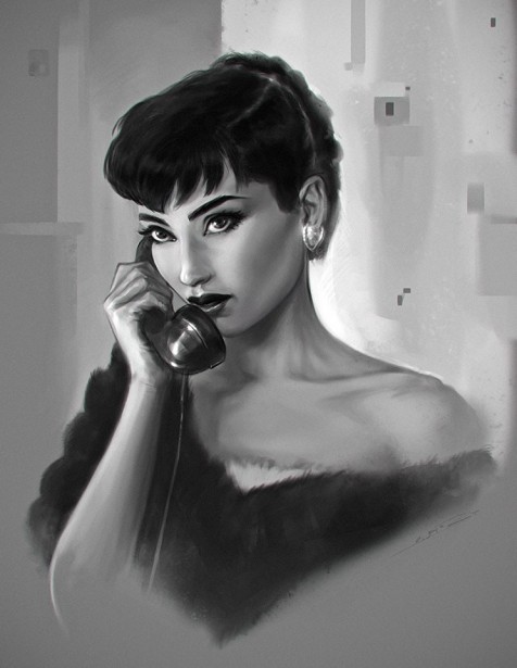Oliver Wetter's Audrey Hepburn